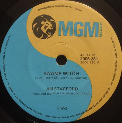 Swamp witch jim stafford